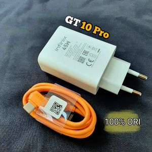 Charger Infinix Gt 10 Pro 45Watt Original Copotan Hp || Fast Charger All Round 45Watt Kabel Data Gaming Type C