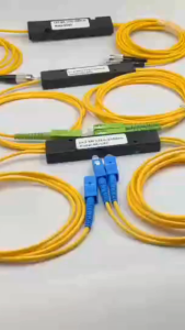 SPLITTER FIBER OPTIC (PLC Splitter) SM FC/UPC 1ออก2 (สาย)