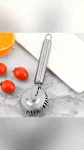 1PC New Cutter  Stainless Steel Wheel Perfect for Cutting Sealing and Crimping Fresh Pasta and Pastry Dough