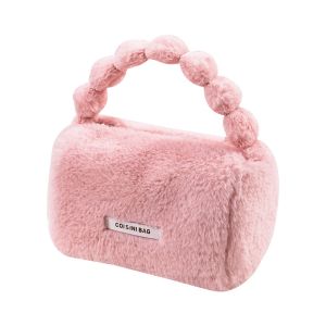 Handheld Plush Cosmetic Case for Travel Storage B031