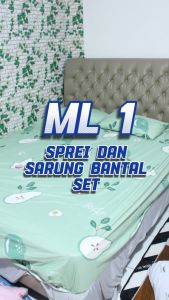 Sprei Kasur Motif Aesthetic Only 4 Size Sprei Bahan Halus Ujung Karet New Collection -ML-1