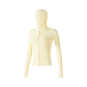 Ice Silk UV Protection Clothing Bare Sensation Quick Dry Yoga Wear for Outdoor Running Training Womens Summer Sportswear