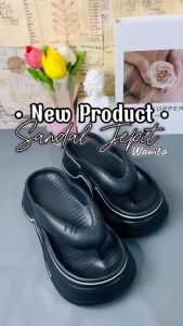 MYSANDAL - CLOOS CL015-B SANDAL JEPIT WANITA HAK TAHU BAHAN PREMIUM NYAMAN DAN ELEGANT