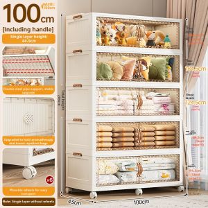 Younal | Foldable Easy Assembly Home Storage Cabinet Large