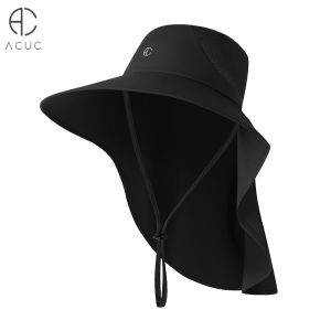 ACUC Childrens Sun Protection Hat Boys Spring Summer New Model Professional UV Protection Large Brim Cap Casual Eyelet Top