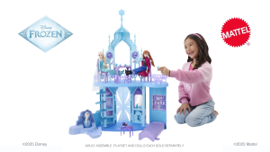 Disney Frozen Elsas Frozen Ice Palace Castle Playset With Olaf 5 Play Areas & 21 Accessories