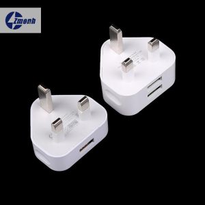 New！5V/2.1A Dual USB Port Fast Charger Universal UK Mains 3 Pin Plug Wall Charger Adapter USB Charging For Phone Tablet