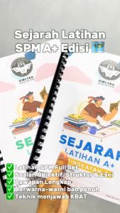 Latihan Sejarah SPM Tingkatan 4-5 Nota A+ (Bab Penuh) Grafik Berwarna-warni Terbaik dari Owltra Edu