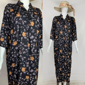 Daster rayon 3/4 - daster nagita - daster kancing busui