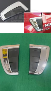 Ốp Mang Cá Hilux 2014 2015 2016 2017 2018 2019 2020 2021 2022 2023 2024 2025 2026 - Mang Cá Trang Trí Tai Xe Toyota Hilux