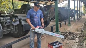 NEW WEST USA PRO888 72.2cc 25" Heavy Duty 2-Stroke Chain Saw Mesin Potong Pokok