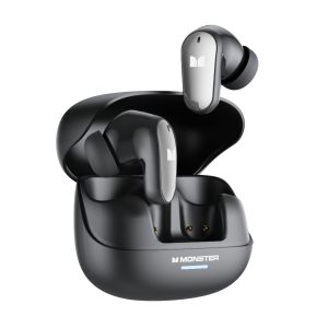 Monster | New Monster MQT52 TWS Wireless Gaming Headset Bluetooth 5.4 HIFI Stereo Music Earphones Talking Noise Canceling Earbuds