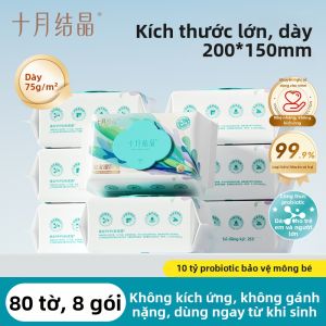 SHI YUE JIE JING | Khăn Ướt Dành Riêng Cho Bà Bầu & Bé