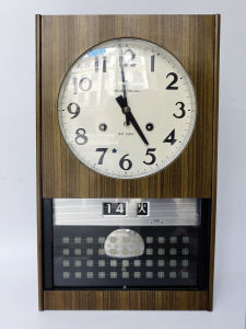 Đồng hồ quả lắc lên dây cót cổ Nhật Bản hiệu Aichi Tokei Denki