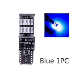 LAMPU LED BIRU T10/T15 CANBUS 45 LED SUPER BRIGHT/FREE EROR 2pcs