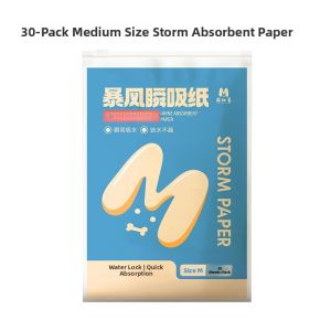 Instant Absorption Dog Urinal Paper Double Layer Moisture Absorbent Disposable Leak Proof Pet Toilet Training Pads Dog Diapers