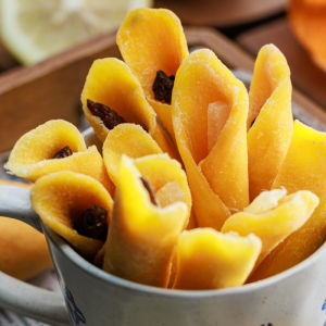 XUNCUIJI | Mango Plum Guava and Lemon Sweet and Sour Fruit Roll Snack