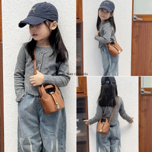 XIAOCHAOXIU | Fashion Childrens Handbag Bucket Bag