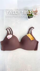 Tally 1883 Bra BH Wanita - Seamless Busa Tipis Cup C | Tanpa Kawat | Kait 2 | Size 34 - 38