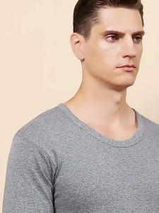 <1220> Áo Lót Giữ Nhiệt Kháng Khuẩn 100% Cotton Nam Nữ Áo Len 100% Cotton Mặc Trong Mẫu Mỏng Mùa Thu Quần Mùa Thu Bộ Đồ Mùa Đông