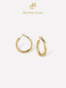 Bicolor Gold & Silver Earrings