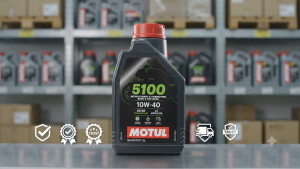 Original Motul 5100 10W-40 Technosynthese Ester 4T Motorcycle Engine Oil 1L