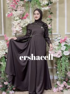 dress Gaudy dres terbaru bahan Maxmara Premium/Roberto Cavalli Premium dengan Rok Duyung dan Payet Mutiara serta Payet Perak - Tersedia dalam Berbagai Ukuran dan Warna - burgundy maroon navy denim tua lavender tua emerald blue hitam