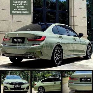 OLLIESTO | Vehicle Color Change Wrap Black Electro Gloss Crystal Nardo Grey