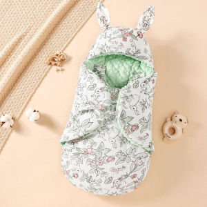 Pure Cotton Baby Sleeping Bag Newborn Infant Wrap Swaddle Bean Bag a Class Safety Delivery Room Baby Wrap Blanket Cotton Cloth