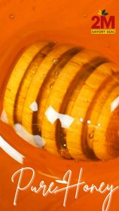 Pure Honey (120g/220g) with Free Honey Dipper (PURE.RAW.WILD) Light/Dark