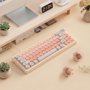 B.O.W | Bluetooth Mechanical Keyboard Mouse Set Office Hot-swappable High Appearance