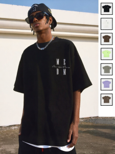 MEDM | Guochao Summer Basic Couple Loose Short-sleeve T-shirt