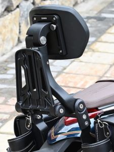 Eoko Motorcycle Backrest Folding Modification Suitable for GV King Bull CM Qianjiang Flash Haoqi TR300 Benelli 502C Accessories