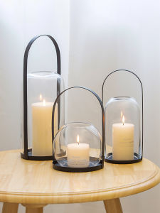 เชิงเทียนตั้งโชว์สไตล์ยุโรปใช้ในบ้านเชิงเทียนโรแมนติกสำหรับอาหารค่ำสไตล์นอร์ดิกผ้าคลุมน้ำมันหอมระเหยสำหรับร้านอาหารฝรั่งห้องตัวอย่างโคมไฟเทียนแบบสร้างสรรค์