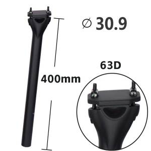 Elitaone Ultra Light Carbon Bicycle Seat Post 135g Titanium Screw MTB Road Bike Adjustable 27.2/30.9/31.6mm Diameters