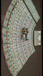 [PRE-ORDER] Semistitched Soft butterfly Net Lengha (10-15 days delivery))