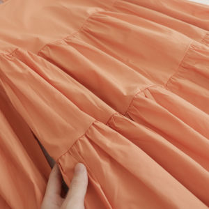 Bl * Epop Phong Cách Pháp Váy Gió Thông Thường Cho Nữ Tay Dài Và Nơ Ruy Băng Chi Tiết Mùa Thu May Đơn