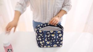 Daisy Thermal Insulated Lunch Bag Portable Large Capacity Tote Cooler Bento Box Bags Storage for Women Girls kids