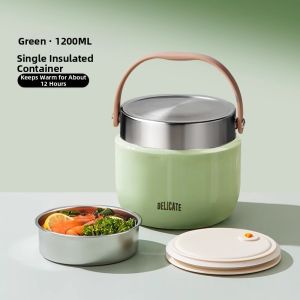 JINGZHIYU | Thermal Lunch Box Stainless Steel Soup Container