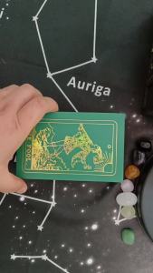 [SuYun] Rider baru Waite Deck Gold Foil Tarot kad misteri permainan papan ramalan hebat Oracle dengan   indah