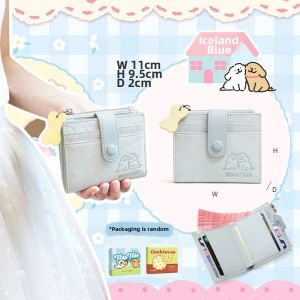 TOUTOU | Travel Passport Holder Long Card Wallet for Document Storage