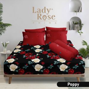 LADY ROSE - Sprei lady rose prime  king 180x200 bantal 4 tinggi 30cm