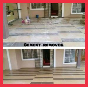 CEMENT REMOVER TILE MOSAIC FLOOR CLEANER STAIN REMOVER PENCUCI MOZEK LANTAI KESAN SIMEN DAN KARAT PEMBERSIH LANTAI