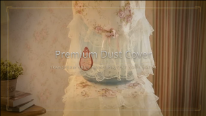 Lace Water Dispenser Dust Cover 2 Piece Water Purifier Cloth Cover Cloth for 5 Gallon Water Coolers for Home & Office