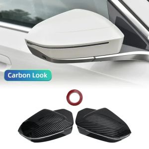 For BMW 5 Series 530i VIII G60 G61 G68 2023 2024 Rearview Mirror Protective Cover Adhesive Style 