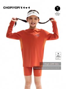 chopiyopi | Breathable Sunscreen Cooling Anti-mosquito Childrens Long Sleeve T-Shirt