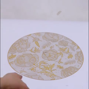 Tấm Lót Bàn Ăn PVC Cách Nhiệt Cao Cấp Để Chén Dĩa Chống Nóng Chống Xước Phong Cách Châu Âu