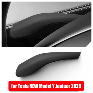 Ốp Bảo Vệ Cần Số Tay Lái Vỏ Cần Số Bằng Silicon Cho Tesla Model Y Juniper 2025 Phụ Kiện Nội Thất
