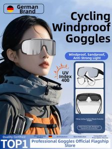Windproof Prescription Cycling Glasses for Cycling and Motorcycling
