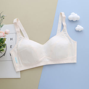 Very Sister Young Adult Bra Natural-looking Wireless Junior and Middle School Students Development Period Thin Full Cup Intimates Female